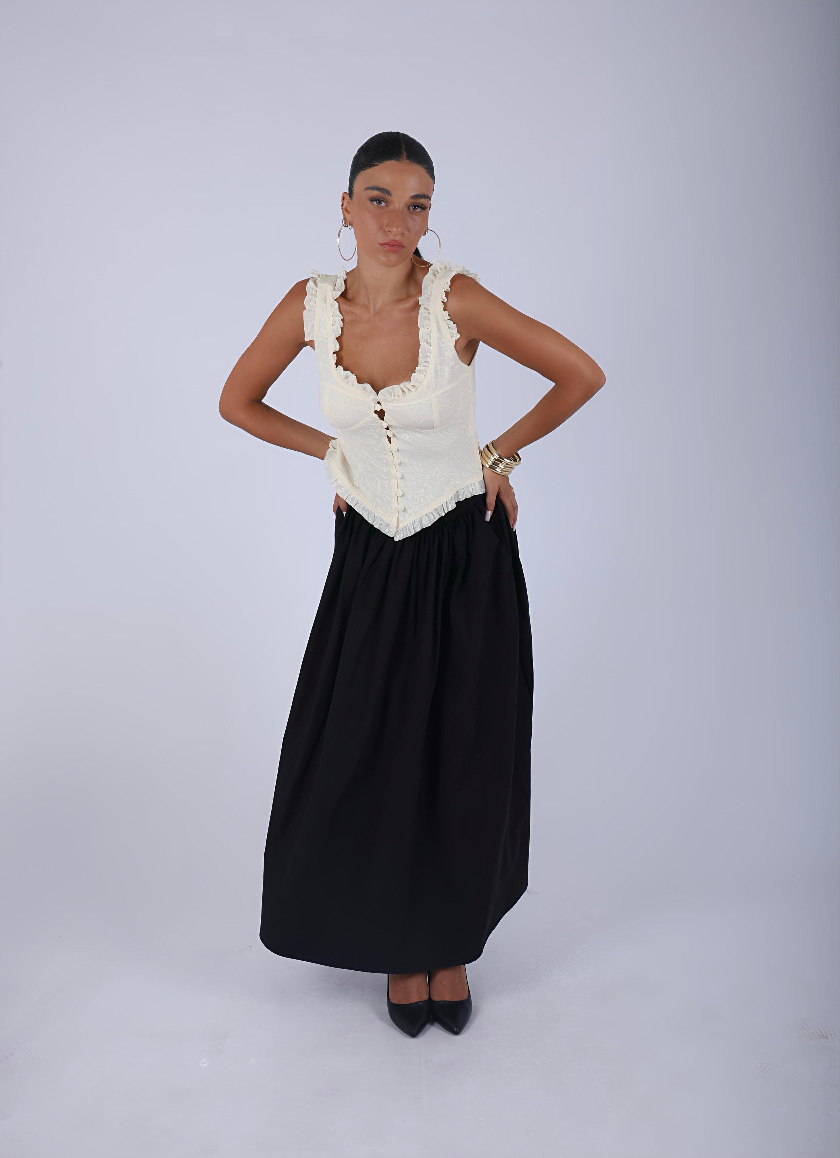 Nude Rosaline Top