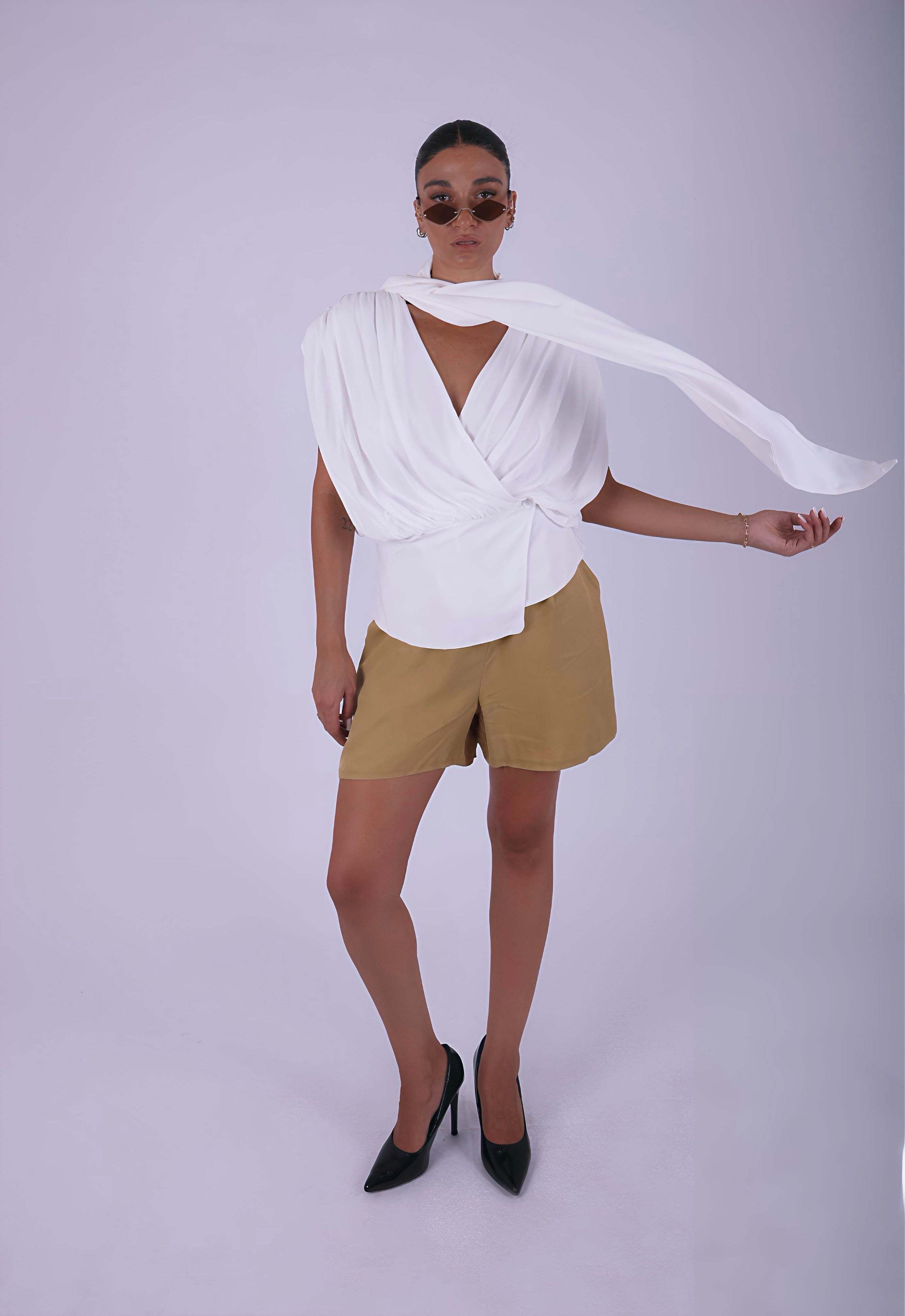Cosette Scarf Top