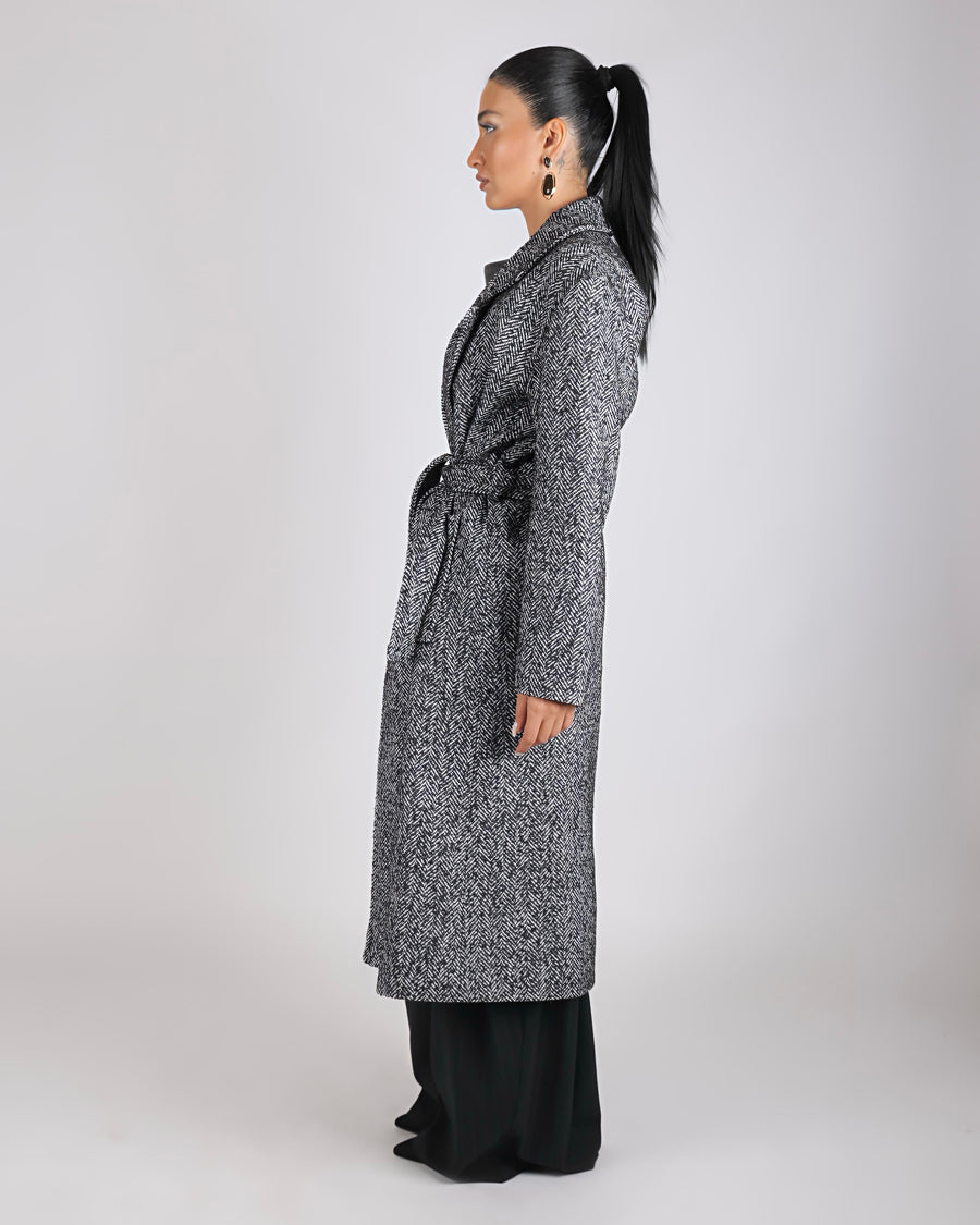 The Ashford Coat In Black